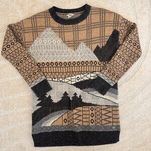 Woolrich Winter Scene Sweater